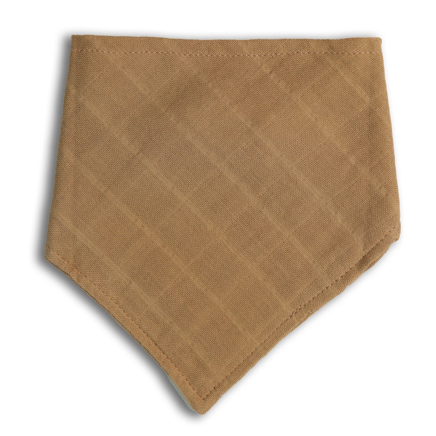 Embroidered Bib Bandana | Espresso