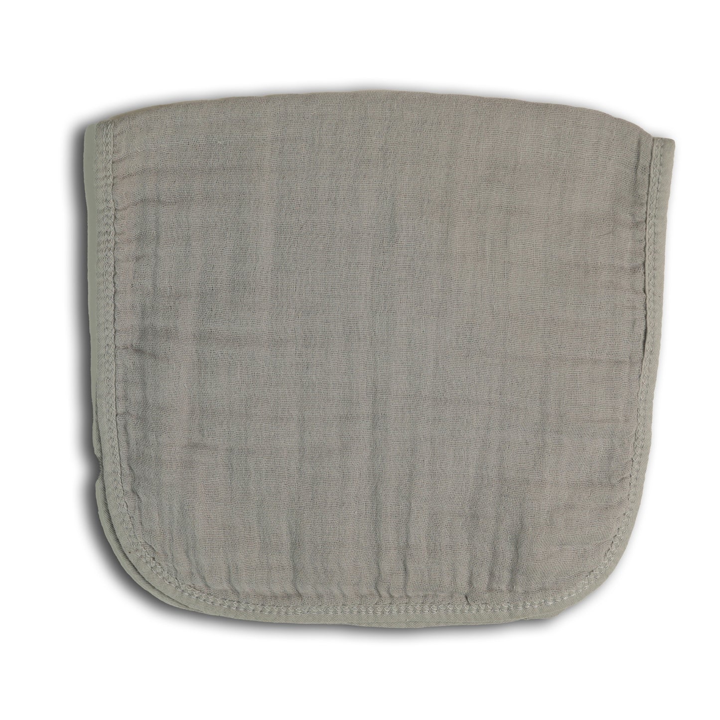 Personalized Burp Cloth | Grey