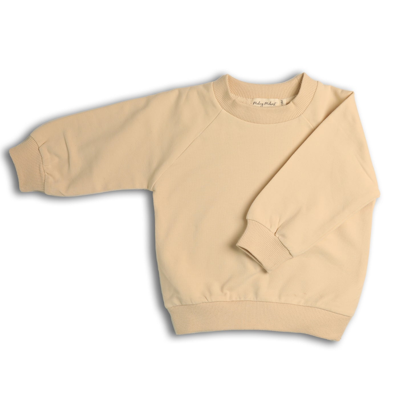 Personalized Embroidered Toddler Sweatshirt | Oatmeal