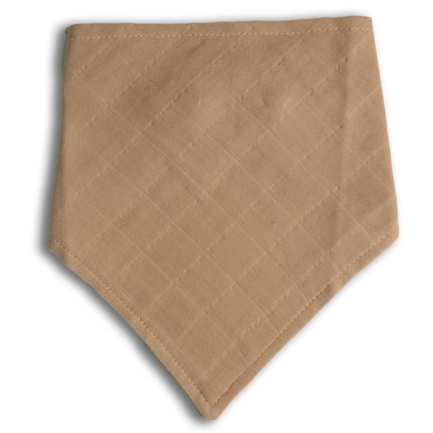 Embroidered Bib Bandana | Oatmeal