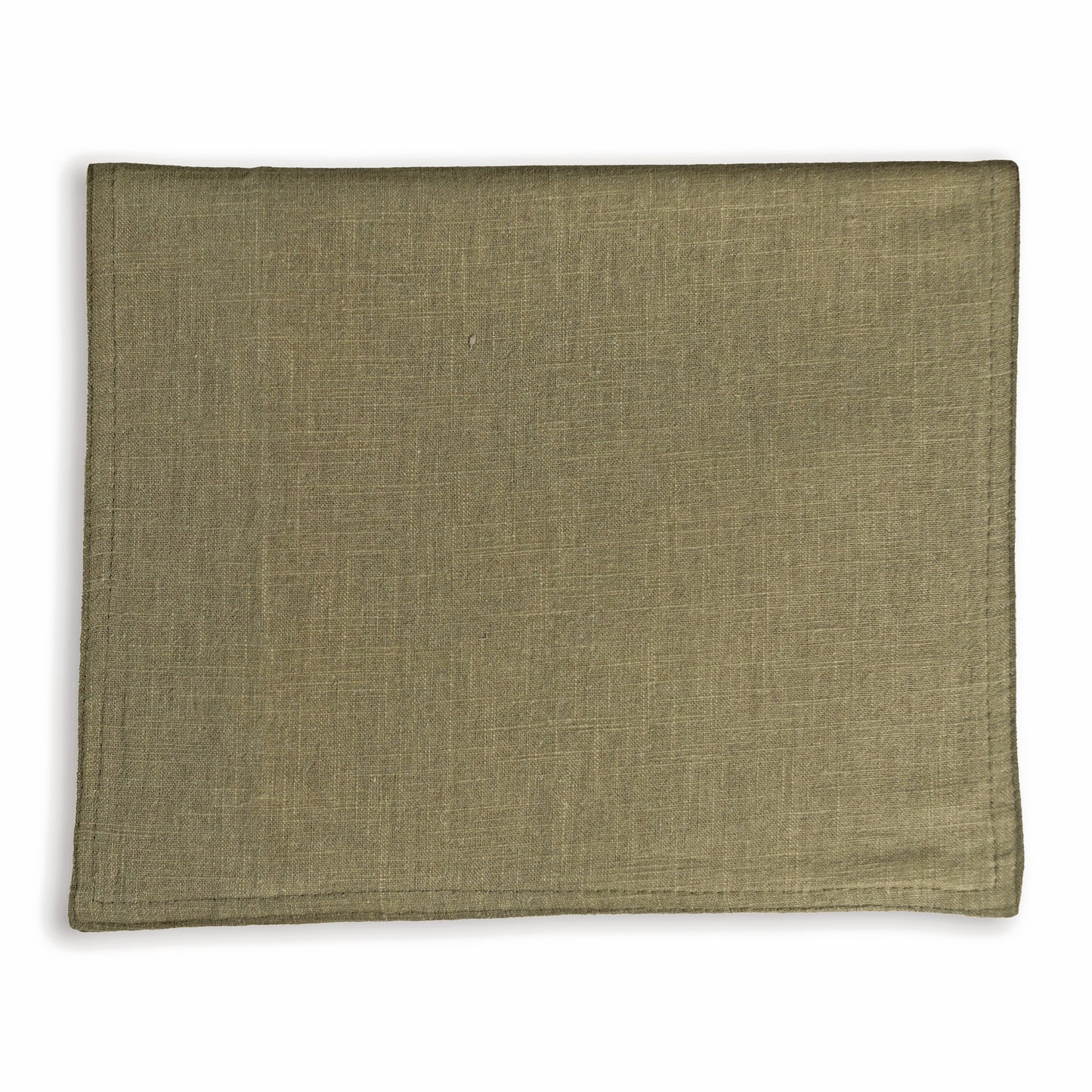 Personalized Embroidered Lumbar Pillow Cover | Olive