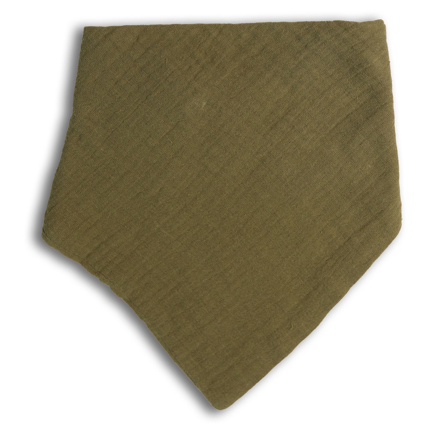 Embroidered Bib Bandana | Olive