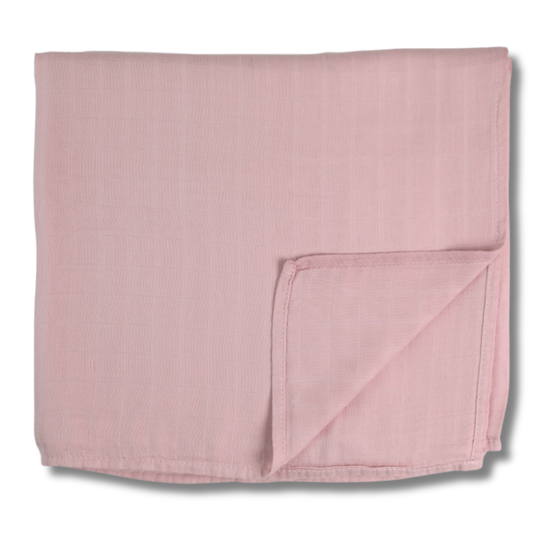 Personalized Embroidered Swaddle | Pink