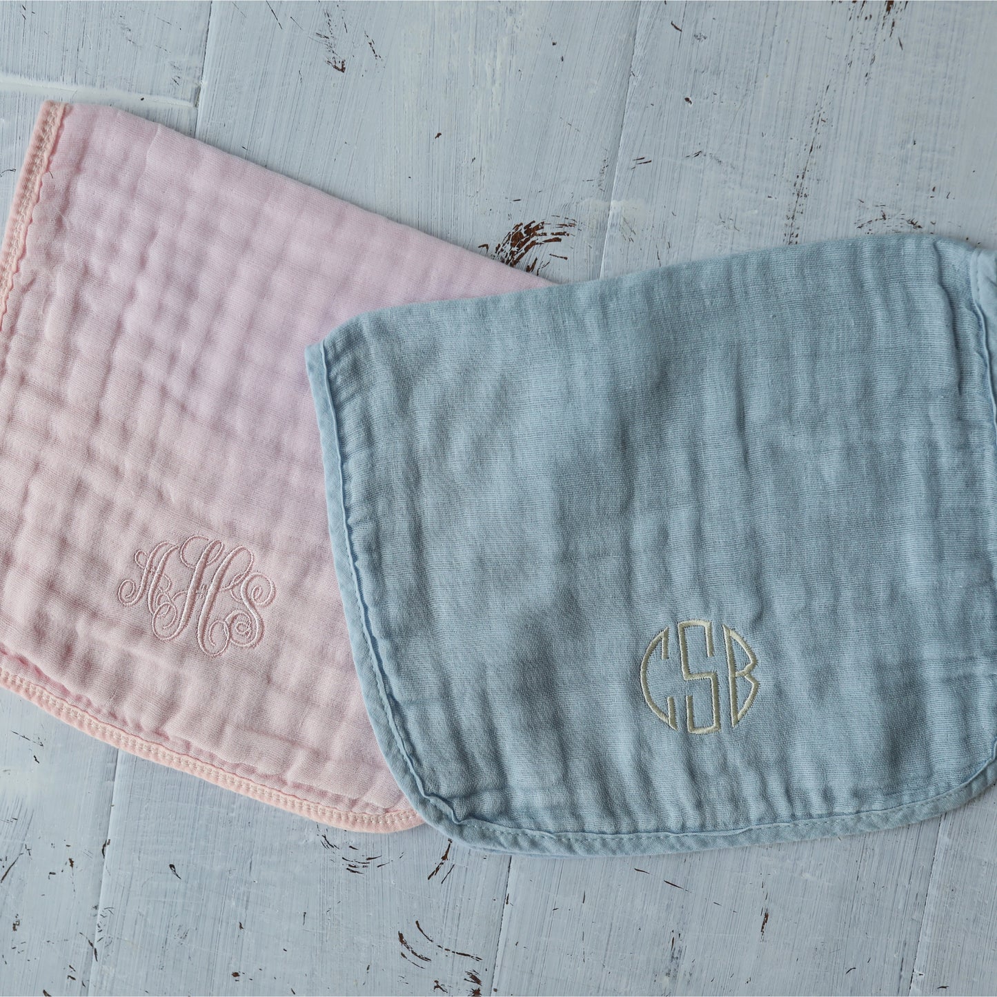 Personalized Burp Cloth | Pink