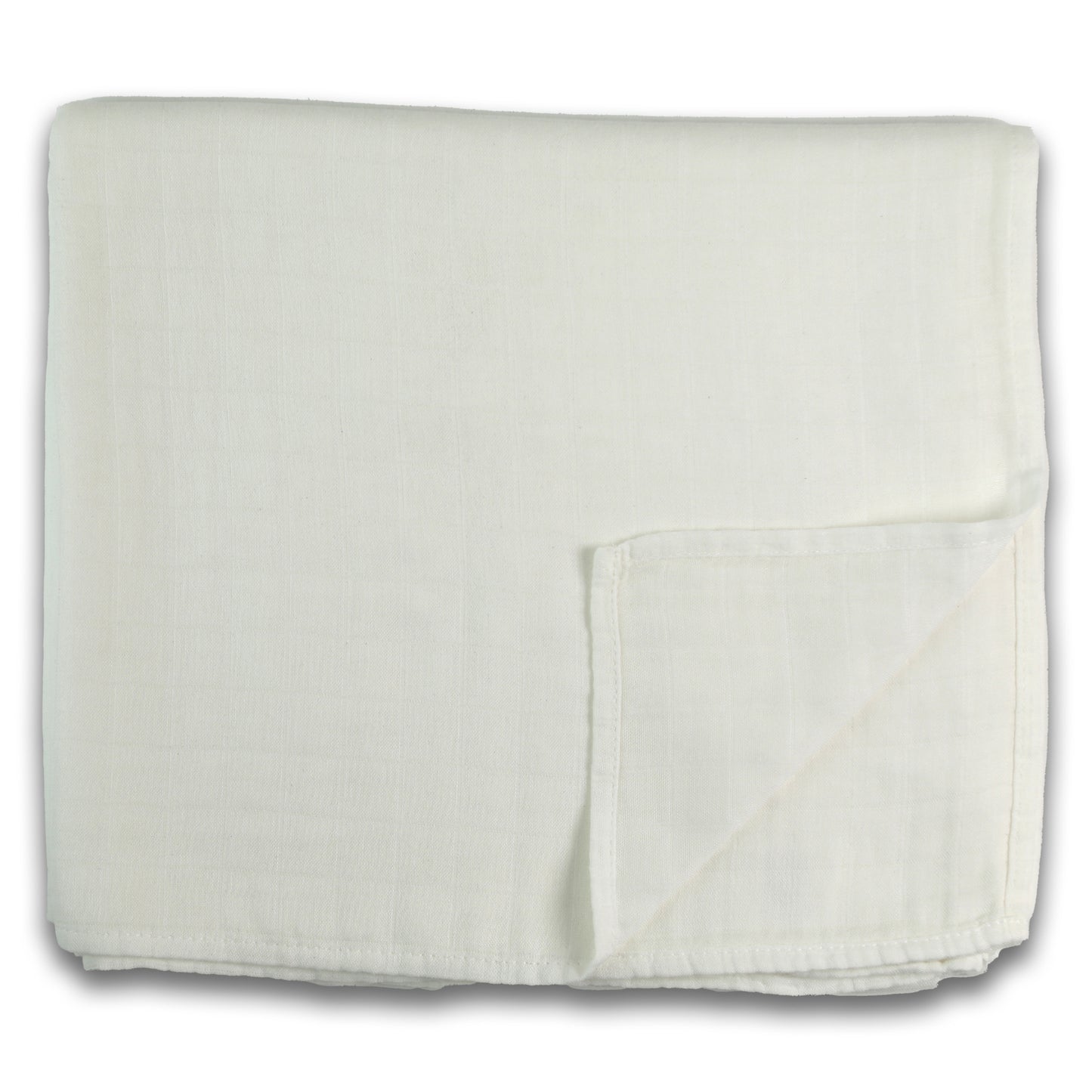 Personalized Embroidered Swaddle | White