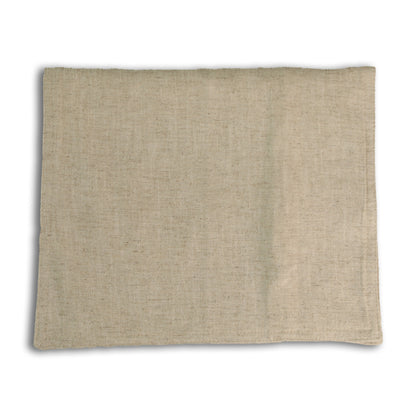Personalized Embroidered Lumbar Pillow | Linen