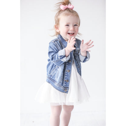 Personalized Embroidered Denim Jacket for Baby/Toddler
