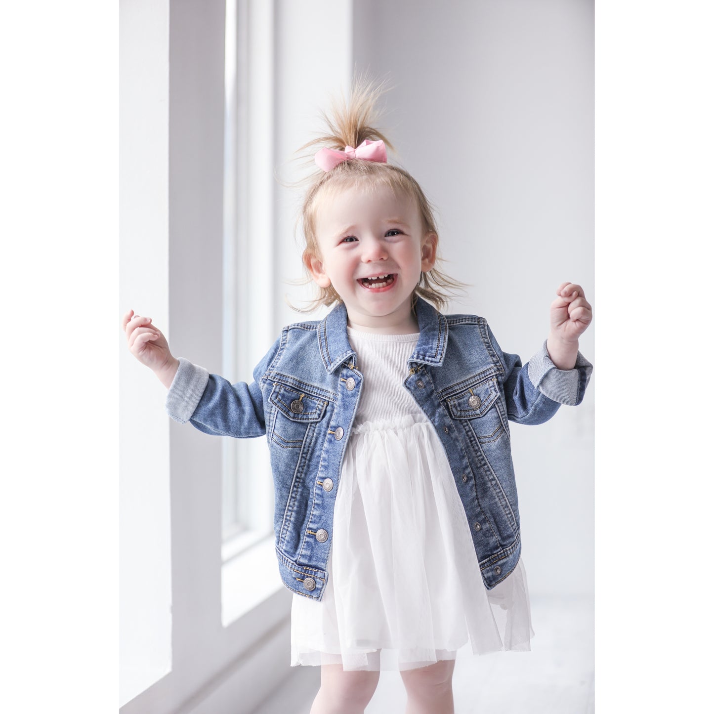 Personalized Embroidered Denim Jacket for Baby/Toddler