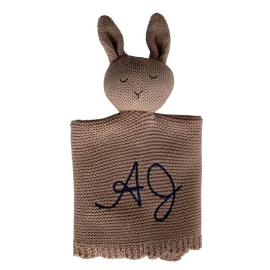 Bunny Crochet Lovie | Brown