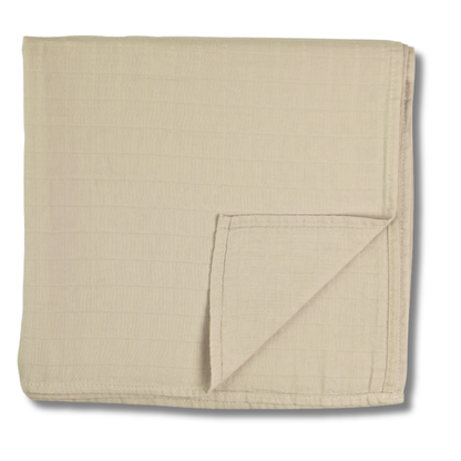 Personalized Embroidered Swaddle | Cream