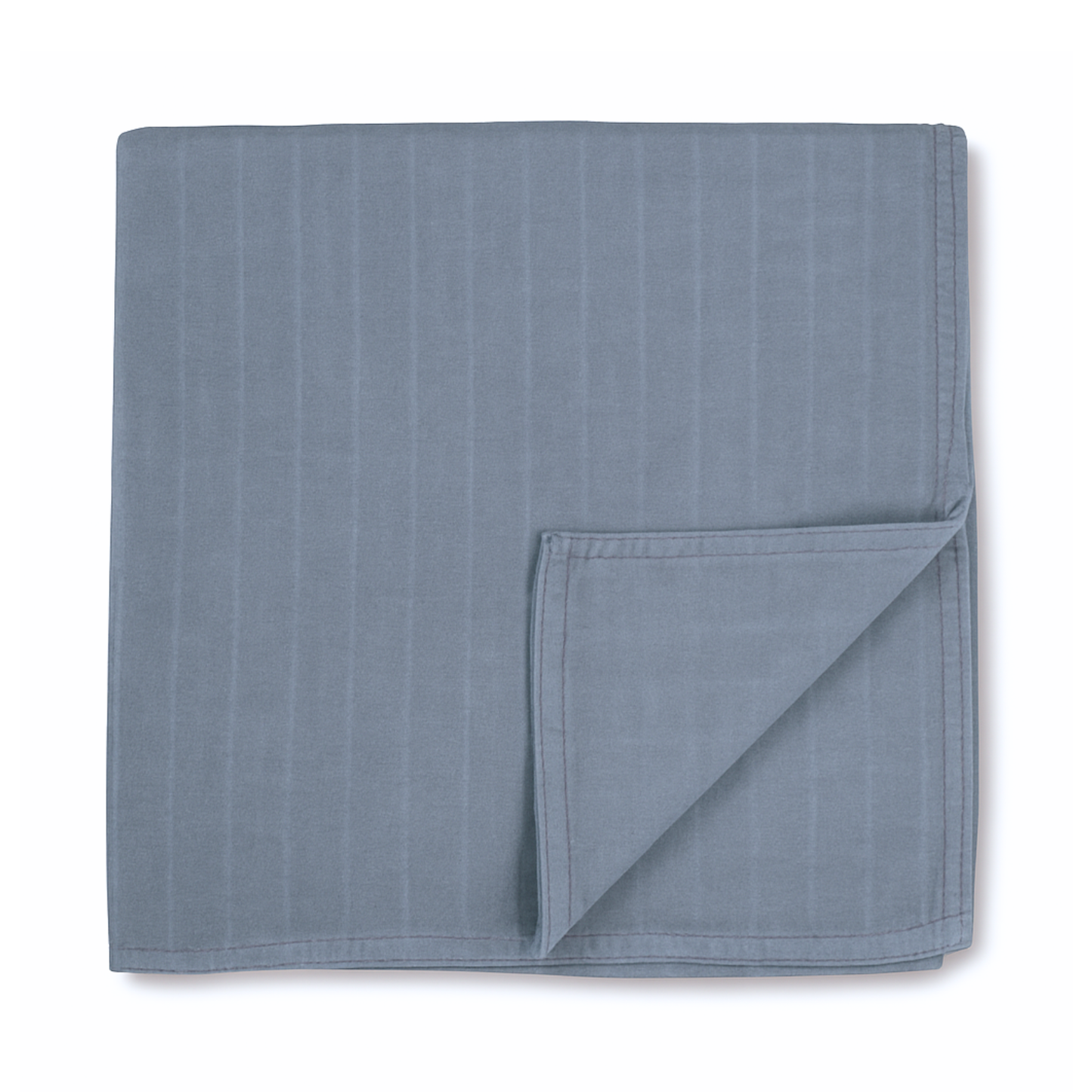 Personalized Embroidered Swaddle | Dusty Blue