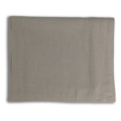 Personalized Embroidered Lumbar Pillow Cover | Grey