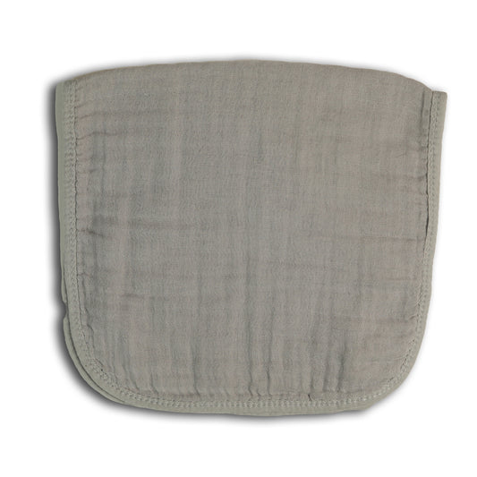 Personalized Burp Cloth | Grey