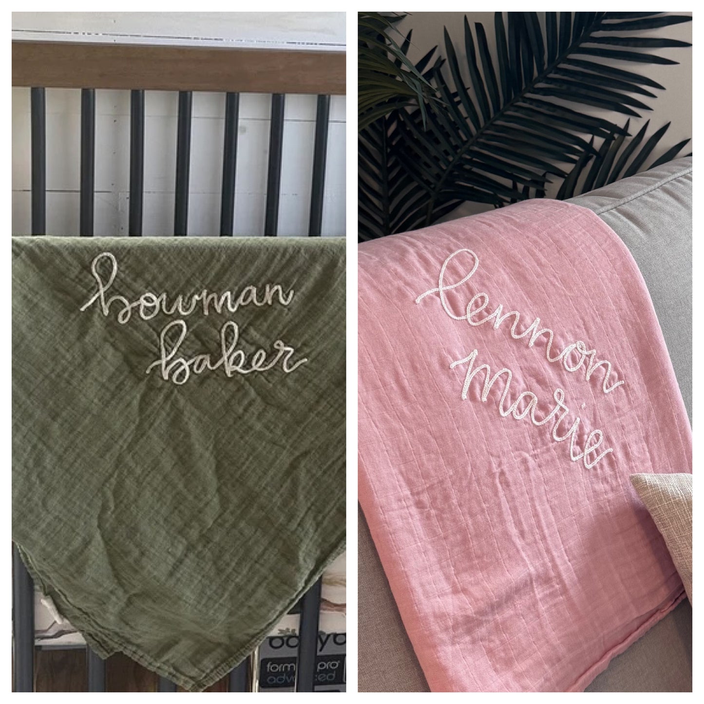 Gender Reveal Swaddles