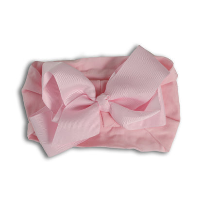 Essentials Footie | White/Light Pink