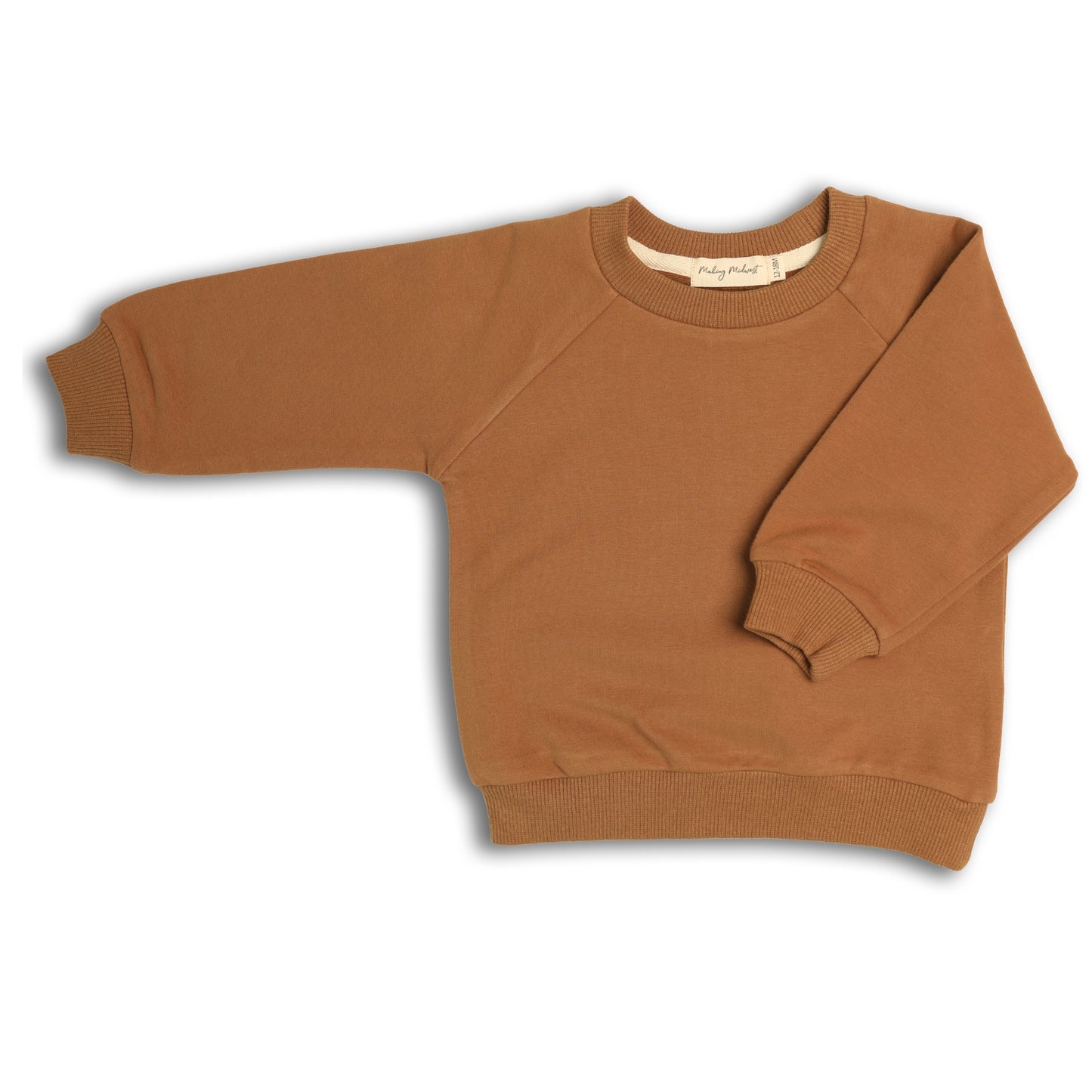 Personalized Embroidered Toddler Sweatshirt | Coffee
