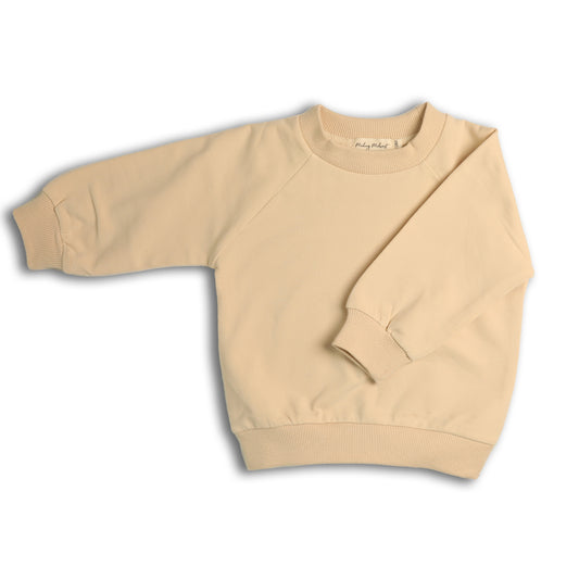 Personalized Embroidered Toddler Sweatshirt | Oatmeal
