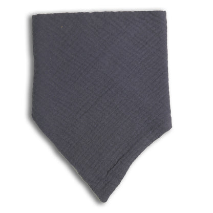 Embroidered Bib Bandana | Navy Blue
