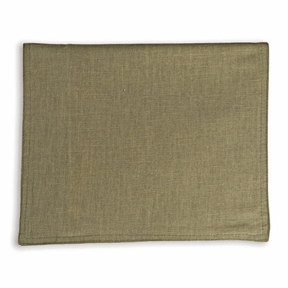 Personalized Embroidered Lumbar Pillow Cover | Olive