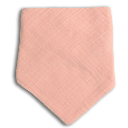 Embroidered Bib Bandana | Pink