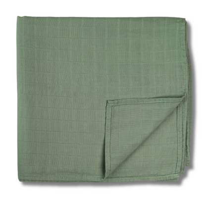 Personalized Embroidered Swaddle | Sage