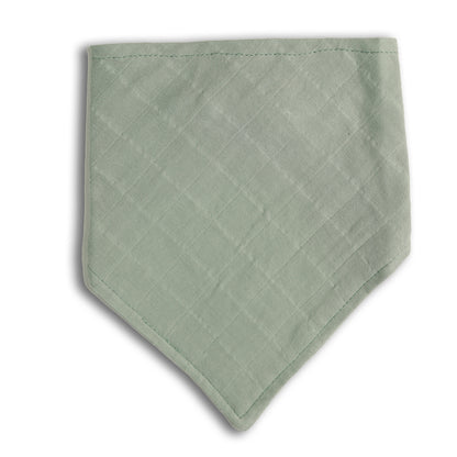 Embroidered Bib Bandana | Sage