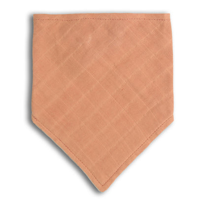 Embroidered Bib Bandana | Terracotta